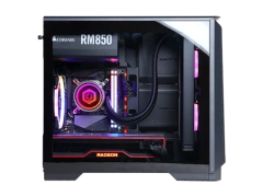 CyberPowerPC EVO Mini A 300 AMD Ryzen 5 8600G RTX 4070 Ti SUPER desktop