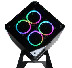 CyberPowerPC Syber Cube Elite 300 Intel Core i7-9th Gen RTX 2000 series desktop