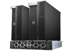 Dell Precision 7820 Tower WorkSt. Intel Xeon Silver 4208 Radeon Pro W6400 desktop