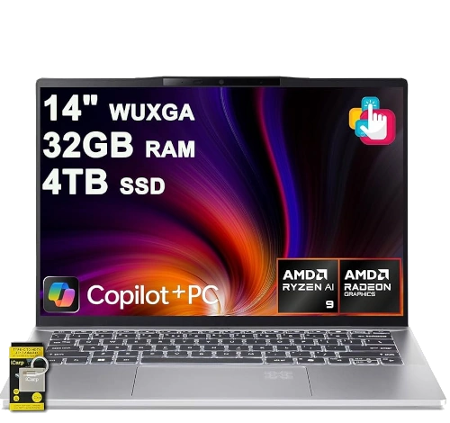 Acer Swift X 14" AMD Ryzen AI 9 laptop