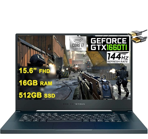 Asus ROG Zephyrus GU502 Intel Core i7-10th Gen GTX 1660 Ti laptop