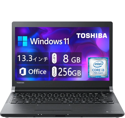 Dynabook PR73M 13" Intel Core i3-7th Gen laptop