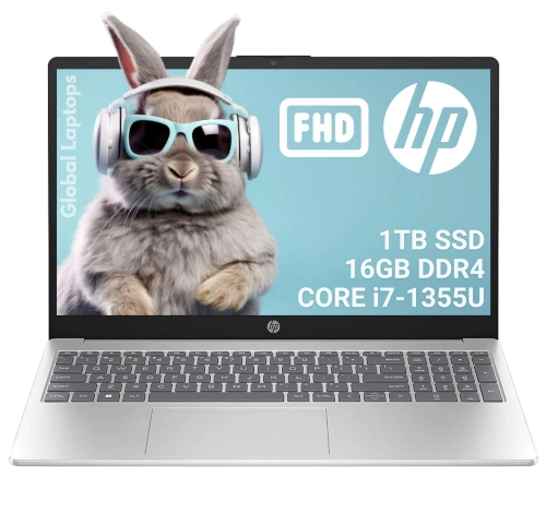 HP 15-fd0182wm 16GB RAM 1TB SSD Intel Core i7-13th Gen laptop