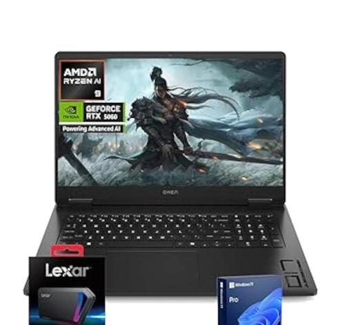 HP Omen Gaming 17" AMD Ryzen AI 9 365 RTX 5060 laptop