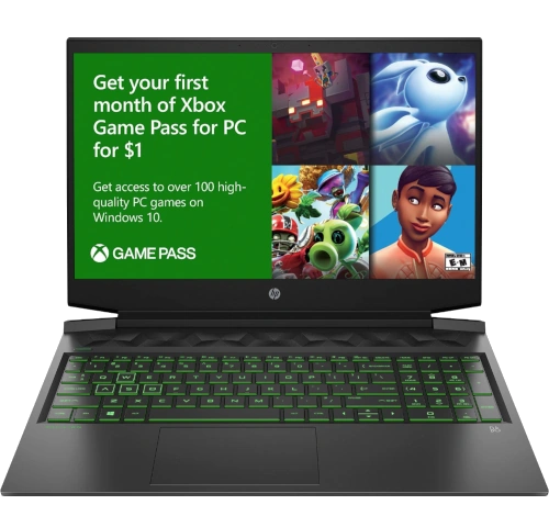 HP Pavilion 15-ec1010nr AMD Ryzen 7 4800H GTX 1660 Ti laptop