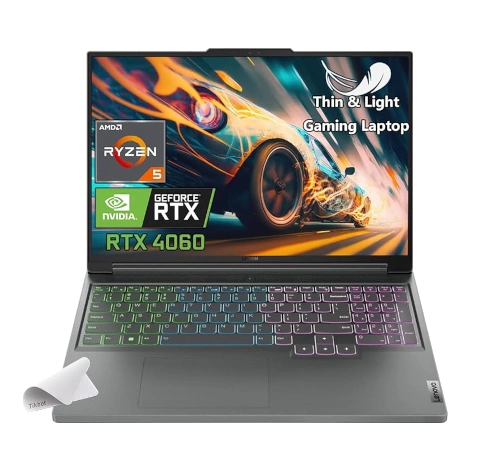 Lenovo Legion Slim 5 16" Ryzen 5 7640HS RTX 4060 laptop