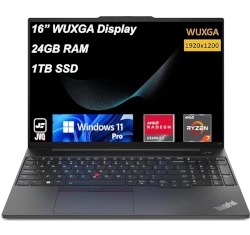 Lenovo ThinkPad E16 Gen 1 16" 16GB RAM 1TB SSD AMD Ryzen 7 7730U laptop