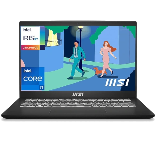 MSI Modern 14 Intel Core i7-12th Gen laptop