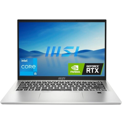 MSI Prestige 14 Intel Core i7-12th Gen RTX 2050 laptop