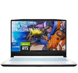 MSI Sword 17" 16GB RAM 1TB SSD RTX 3050 Intel Core i7-11th Gen laptop