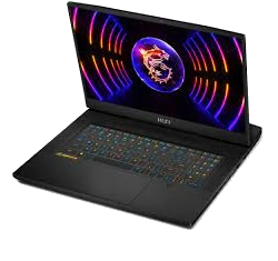 MSI Titan GT77 17" 128GB RAM 4TB SSD RTX 4090 Intel Core i9-13th Gen laptop