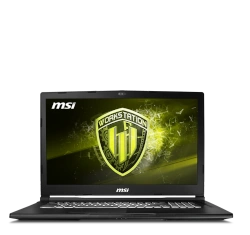 MSI WE63 Workstation Intel Core i7 8th Gen laptop