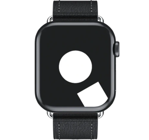 Apple Watch 42mm SS Black Classic Buckle watch