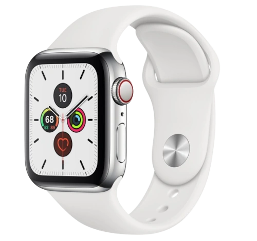 Apple Watch Edition Series 5 44mm White Ceramic Sport Loop GPS Cellular watch