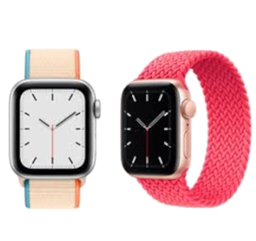 Apple Watch SE 40mm Aluminum Leather Link A2351 GPS Only watch