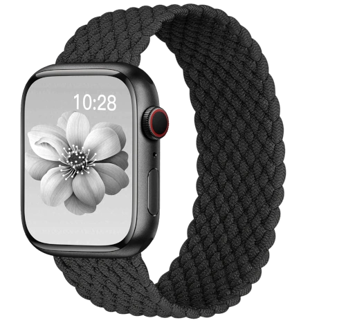 Apple Watch SE 44mm Aluminum Braided Solo Loop A2352 GPS Only watch