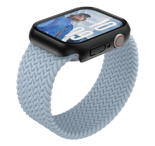 Apple Watch SE 44mm Aluminum Braided Solo Loop A2354 GPS Cellular watch