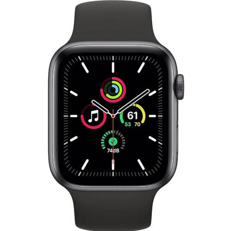 Apple Watch SE 44mm Aluminum Solo Loop A2352 GPS Only watch