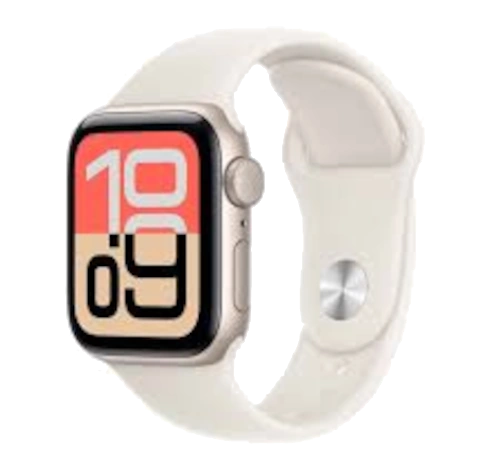 Apple Watch SE Nike 40mm Silver Aluminum Nike Sport Band A2351 GPS Only watch