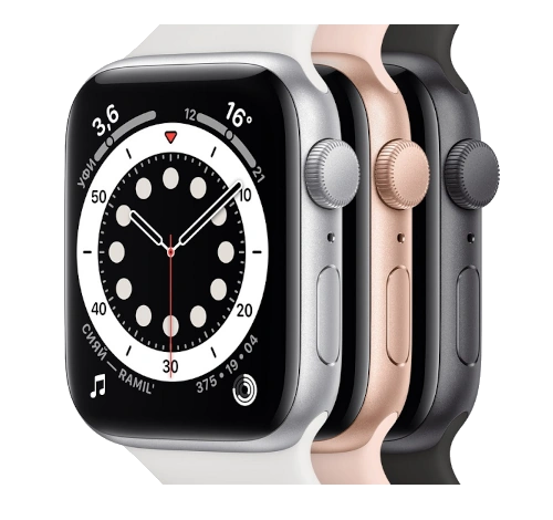 Apple Watch SE Nike 40mm Silver Aluminum Nike Sport Loop A2353 GPS Cellular watch