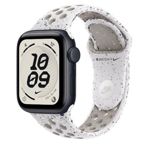 Apple Watch SE Nike 40mm Space Gray Aluminum Nike Sport Loop A2353 GPS Cellular watch