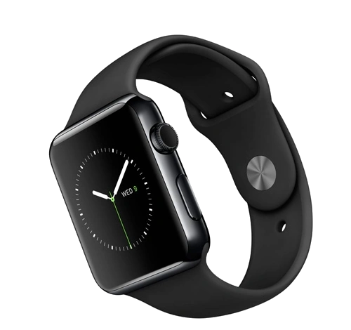 Apple Watch Series 2 42mm Space Black SS Space Black Milanese Loop MNQ12LL/A watch