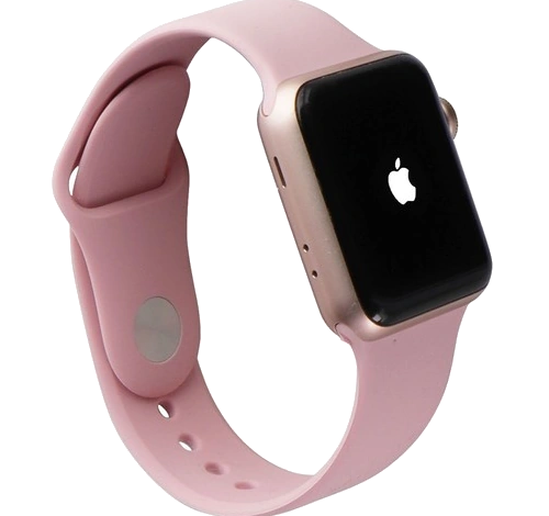 Apple Watch Series 3 42mm Gold Aluminum Pink Sand Sport Loop MQK72LL/A GPS Cellular watch