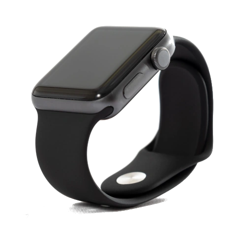Apple Watch Series 3 42mm Space Gray Aluminum Gray Sport Band MR362LL/A GPS Only watch