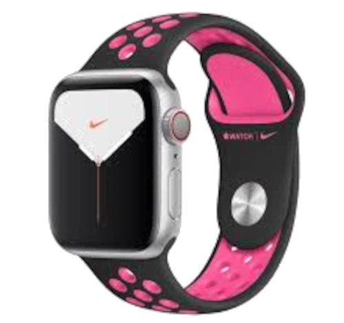 Apple Watch Series 5 Nike 40mm Silver Aluminum Sport Band GPS Cellular watch