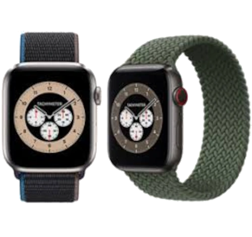 Apple Watch Series 6 44mm Aluminum Solo Loop A2294 GPS watch
