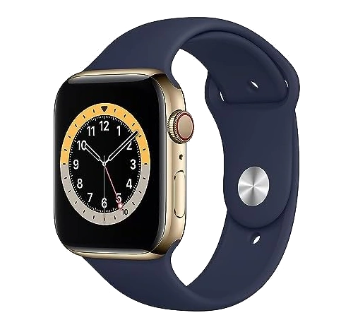 Apple Watch Series 6 44mm Aluminum Space Black Link Bracelet A2292 GPS watch