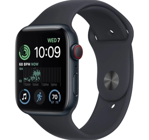 Apple Watch Series 8 45mm Midnight Aluminum Case with OEM Band A2774 GPS Cellular watch