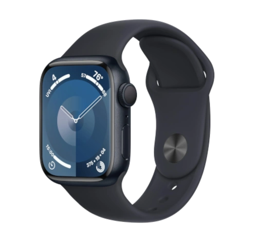 Apple Watch Series 9 41mm Starlight Aluminum Case with Apple OEM Band A2978 GPS Only watch