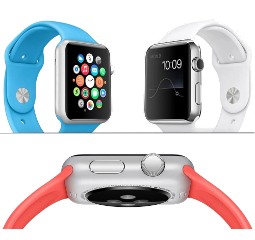 Apple Watch Sport 42mm Silver Aluminum White Sport Band MJ3N2LL/A watch
