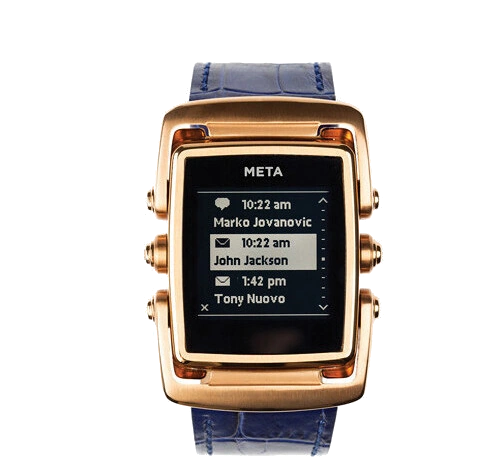 MetaWatch M1 Limited Rose Gold watch