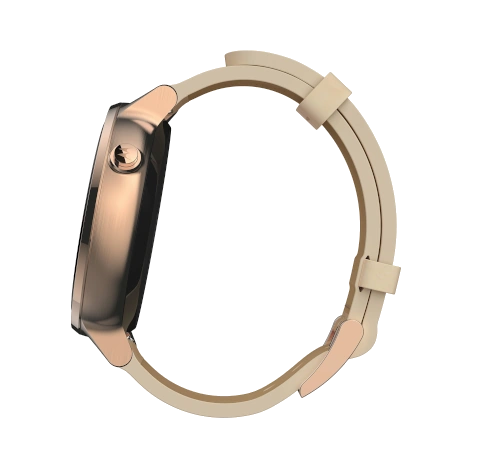 Motorola Moto 360 2nd Gen Rose Gold Blush Leather 42mm watch