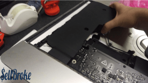 How to take apart Apple iMac A1418 Computer